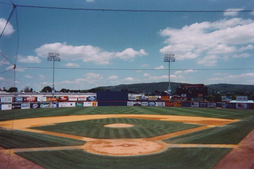 Alone with Binghamton Municipal Stadium 